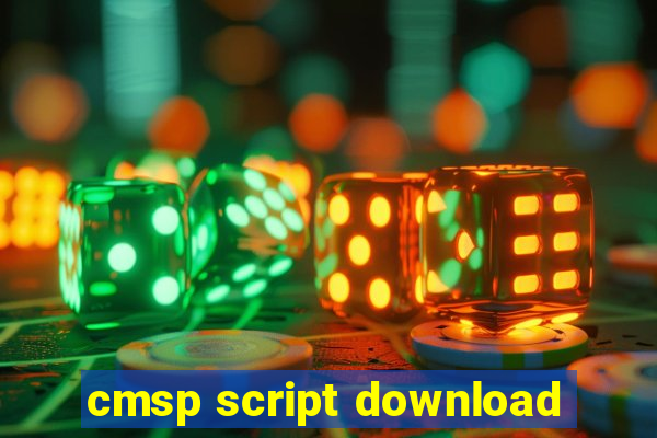 cmsp script download